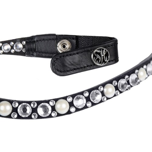 Harry's Horse Browband Diamond Pearl