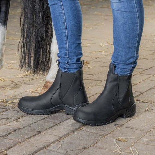 Harry's Horse Leather Safety Steel Toe Stable Shoe