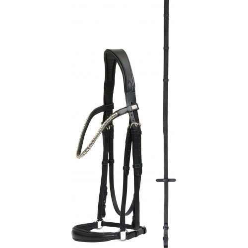 HorseGuard SS26 Cryll 26.1 drop noseband bridle