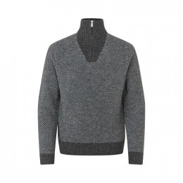 Kingsland FW26 KLAndrew мужской с короткой молнией Knit