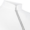 Kentucky Show Shirt Women Classic with Glitter Zipper Short Sleeve
