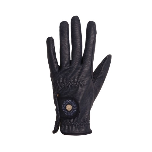 Kentucky Riding Gloves with Grip and Tone-on-Tone Glitter