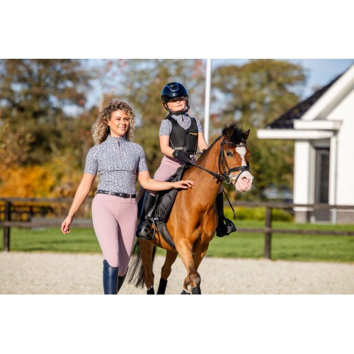 Mrs. Ros SS26 Multi-Logo Training Shirt Blush Noir