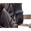 HB Showtime Anatomic Double Bridle Noseband Rocky Glitter