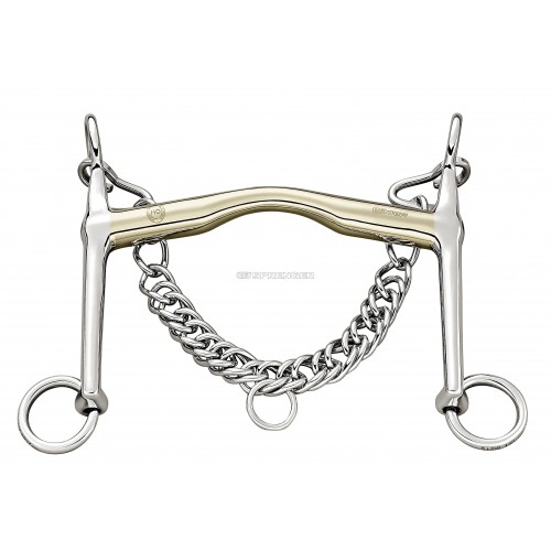 Sprenger HO weymouth with low port 12mm, 50 mm shanks SENSOGAN