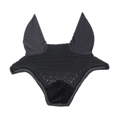 Kentucky Ear Bonnet Wellington Velvet Pearls Soundless