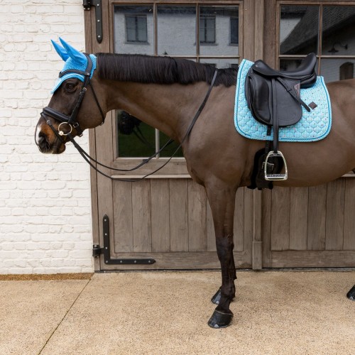 Kentucky Velvet Pied-de-Poule Dressage Saddle Pad