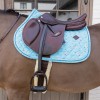 Kentucky Velvet Pied-de-Poule Jumping Saddle Pad