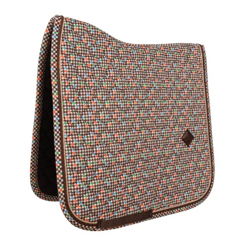 Kentucky Velvet Pied-de-Poule Dressage Saddle Pad