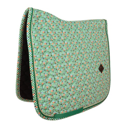 Kentucky Velvet Pied-de-Poule Dressage Saddle Pad