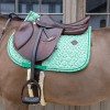 Kentucky Velvet Pied-de-Poule Jumping Saddle Pad