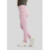 Montar SS26 Junior MoLila Champagne Crystal Tape Pull-On with Champagne Crystals Candy Pink