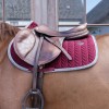 Kentucky Velvet Contrast Jumping Saddle Pad