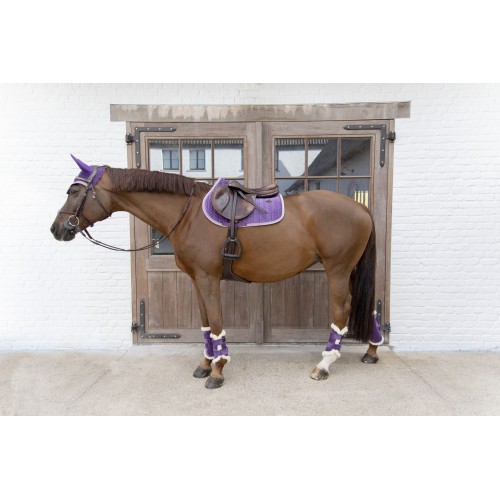 Kentucky Velvet Contrast Jumping Saddle Pad