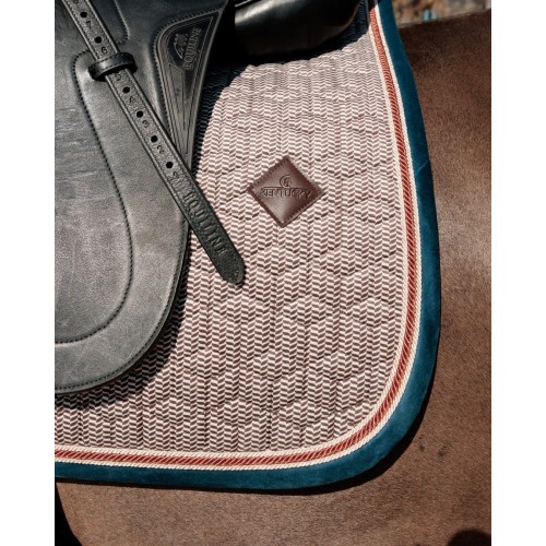 Kentucky Pied-de-Poule Jumping Saddle Pad