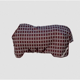 Kentucky попона All Weather водонепроницаемый Comfort 0g Bordeaux Check