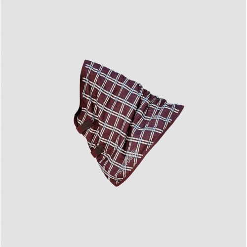 Kentucky Neck All Weather Waterproof Comfort 0g Bordeaux Check