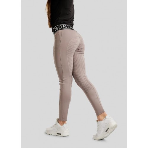 Montar FW25 Riding Tights MOSille Pull-On Lurex Waistband