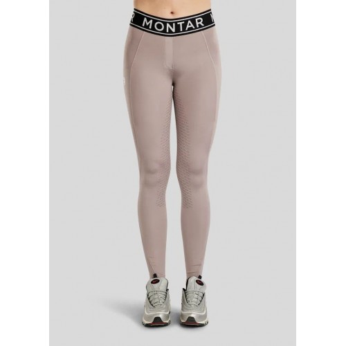 Montar FW25 Riding Tights MOSille Pull-On Lurex Waistband