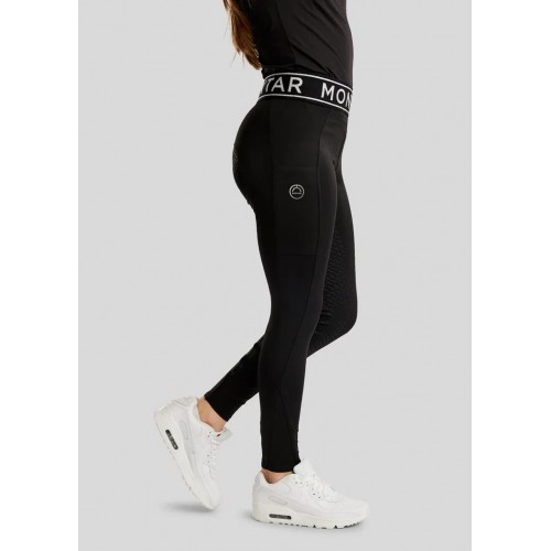 Montar FW25 Riding Tights MOSille Pull-On Lurex Waistband