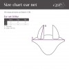 QHP Glitter Ear Bonnet