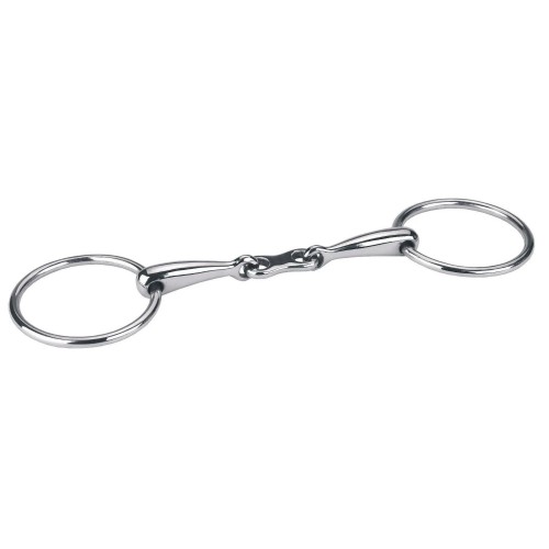 Covalliero Loose Ring Snaffle Double Jointed