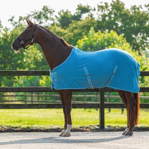 Q-essentials Fleece Color Rug with Surcingles
