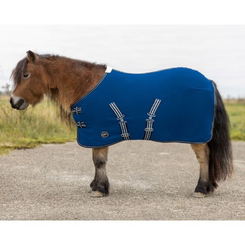 QHP Shetland Fleece Rug with surcingles