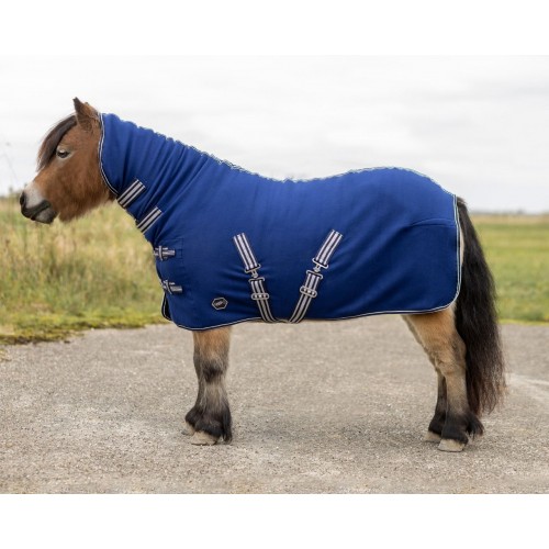 QHP Fleece Rug Shetland with Neck