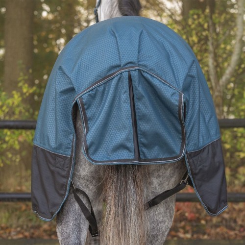 QHP FW25 Rain blanket 1200D Turnout Collection Fleece