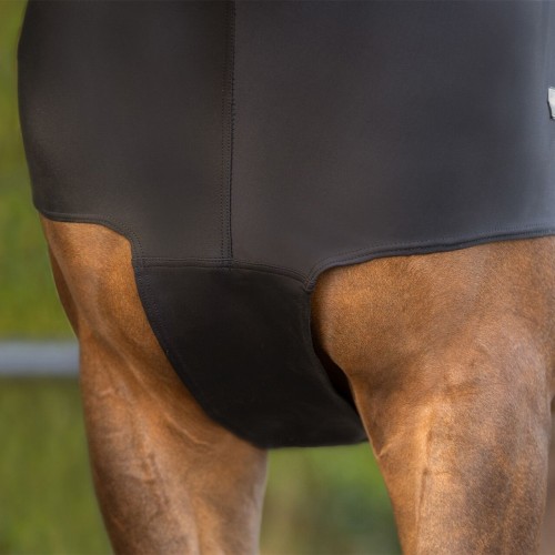 QHP Elastic neck protector with zipper