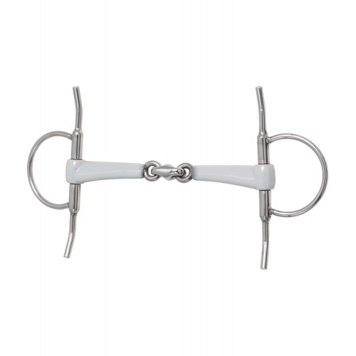 Beris Double Jointed Full Cheek Snaffle Bit