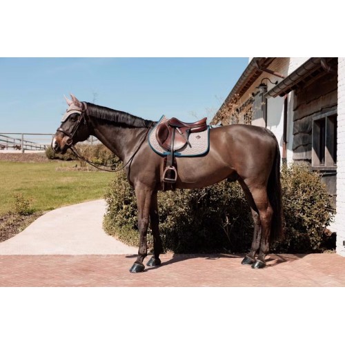 Kentucky Pied-de-Poule Jumping Saddle Pad