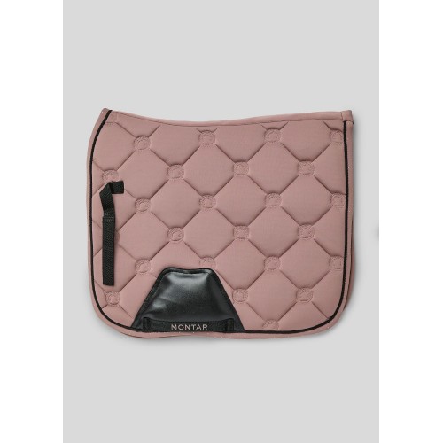 Montar SS26 FLOW Dressage Saddle Pad with Logo Quilt and Crystals
