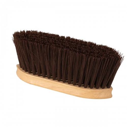 Grooming Deluxe Wooden Brush Classic Medium Hard