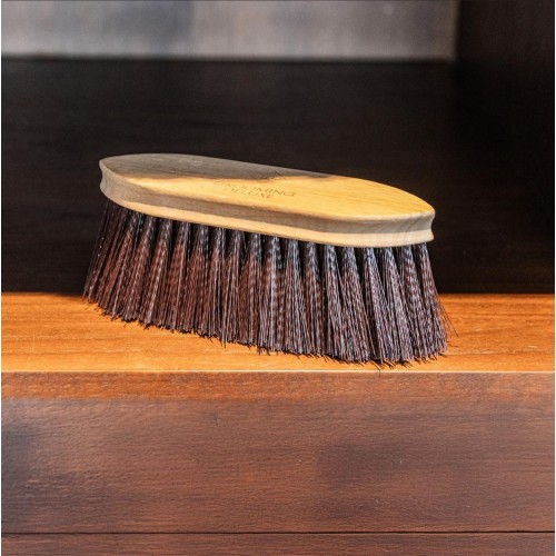 Grooming Deluxe Wooden Brush Classic Medium Hard