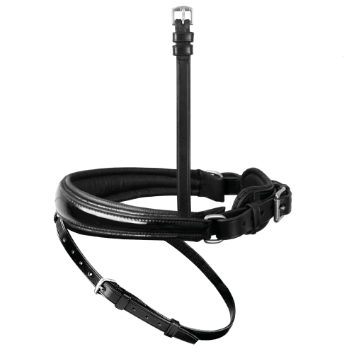 Passier Anatomical Special Patent Leather and Shiny Trim Noseband