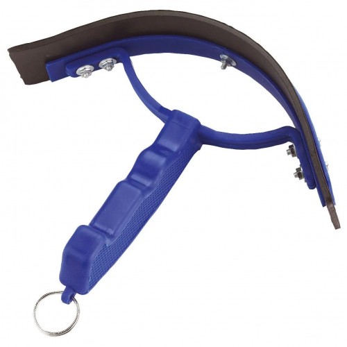 Covalliero Sweat Scraper, plastic, blue