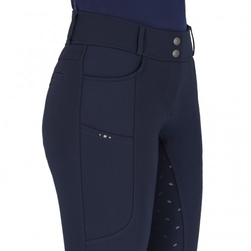 QHP FW25 Riding Breeches Lymee softshell full grip