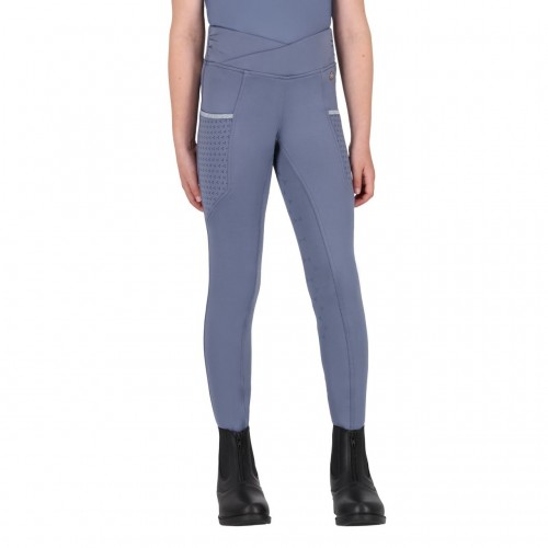 QHP SS26 Aubree Junior Riding Tights with leg grip