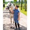 QHP SS26 Aubree Junior Riding Tights with leg grip
