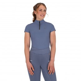QHP SS26 Aubree укороченный-Sleeved Sports рубашка