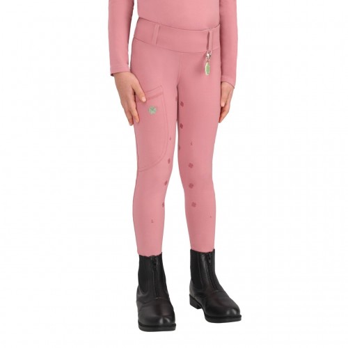 QHP Riding Tights Lucky Start Junior full grip