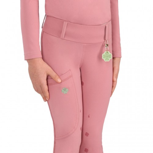 QHP Riding Tights Lucky Start Junior full grip