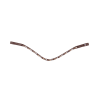 Waldhausen X-Line Glam Browband Brown Leather