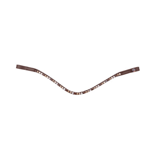 Waldhausen X-Line Glam Browband Brown Leather