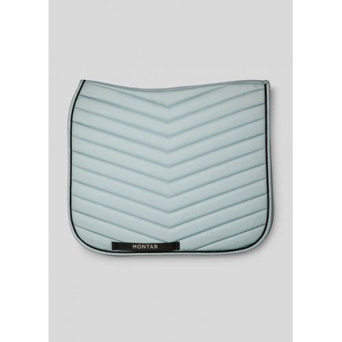 Montar SS26 Fair Dressage Saddle Pad with Gunmetal Crystals Turin
