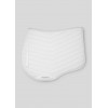 Montar SS26 Fair Jump Saddle Pad with Gunmetal Crystals White