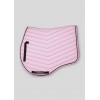 Montar SS26 Fair Jump Saddle Pad with gunmetal crystals Candy Pink