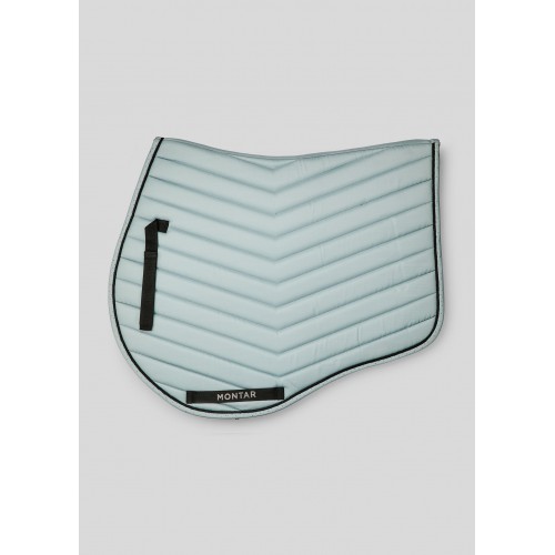 Montar SS26 Fair Jumping Saddle Pad with Gunmetal Crystals Turin